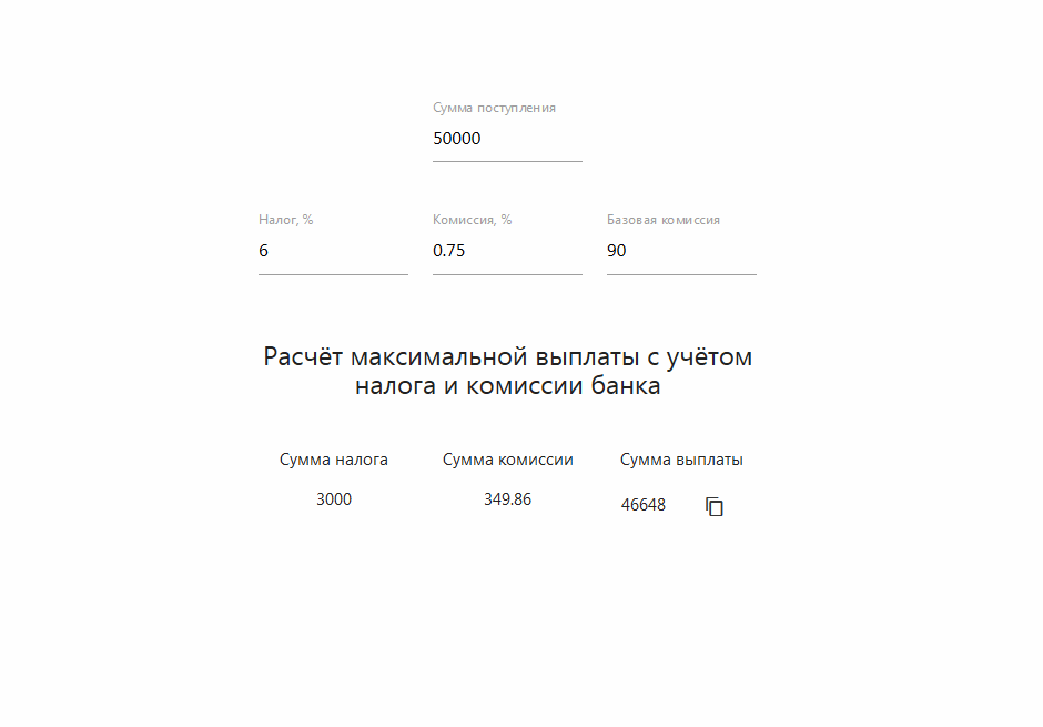 Расчёт прибыли УСН