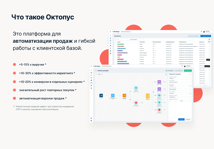 Октопус CDP: автоматизация маркетинга