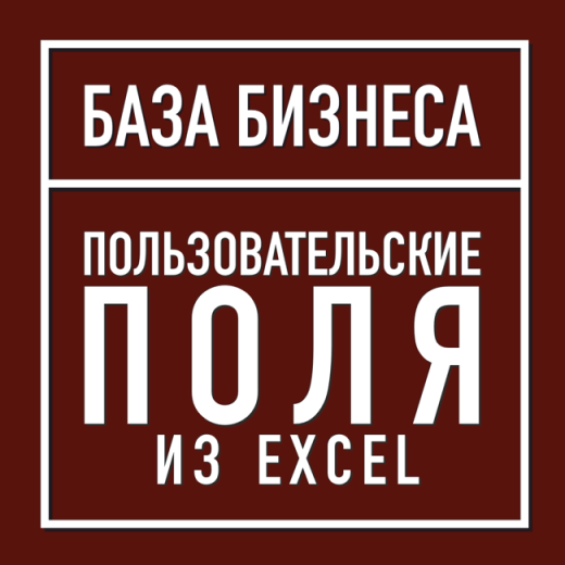 Пользовательские поля из Excel