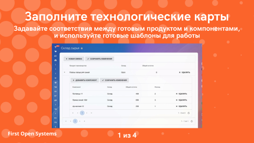 Склад сырья