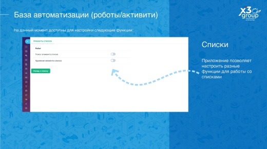 База автоматизации (роботы/активити)