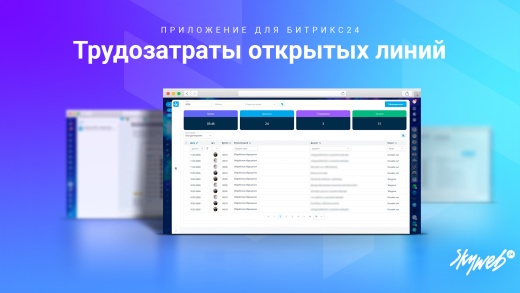 Трудозатраты открытых линий