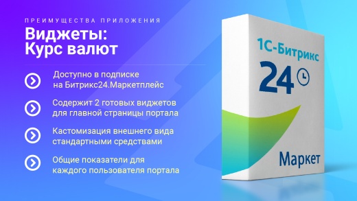 Виджеты: Курс валют