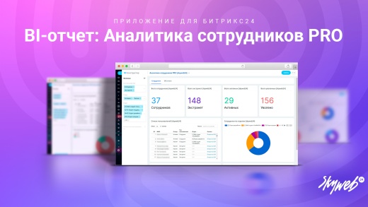 BI-отчет: Аналитика сотрудников PRO